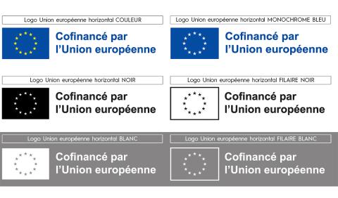 Logos UE horizontaux
