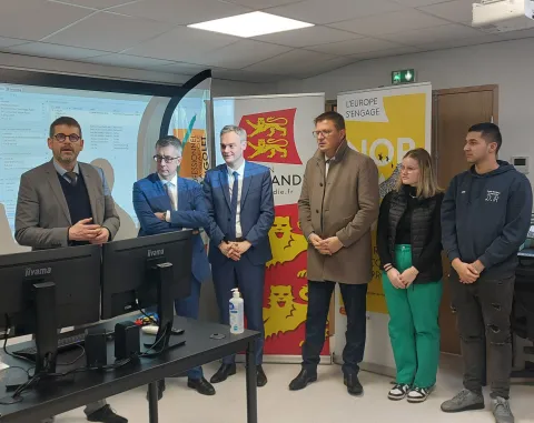 simulateur marin - inauguration