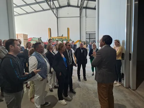 Inaugurations d'exploitations agricoles