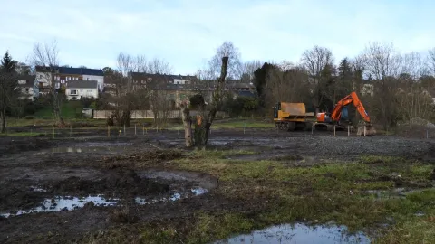 Montivilliers : Aménagement du parc jardin de la sente des rivières 