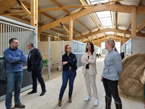 Inauguration équestre haras Walkyries