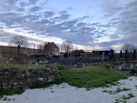 Inauguration Château de Caen