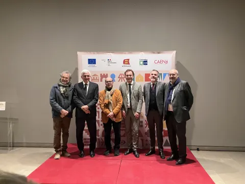 Inauguration Château de Caen