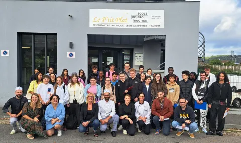 Le P'tit Plat Raccrochage scolaire : préparer un CAP en Ecole de Production Le P'tit Plat